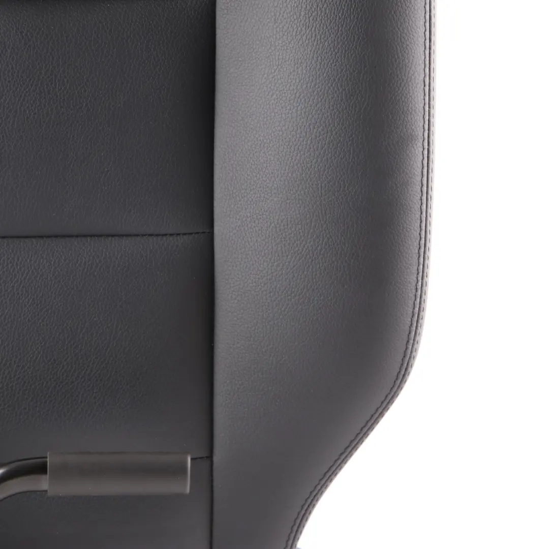 Mercedes W169 W245 Rear Seat Backrest Left N/S Cover Leather Nappa Black