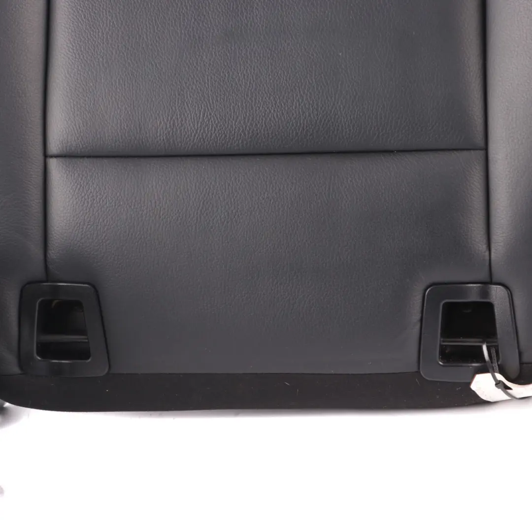 Mercedes W169 W245 Rear Seat Backrest Left N/S Cover Leather Nappa Black