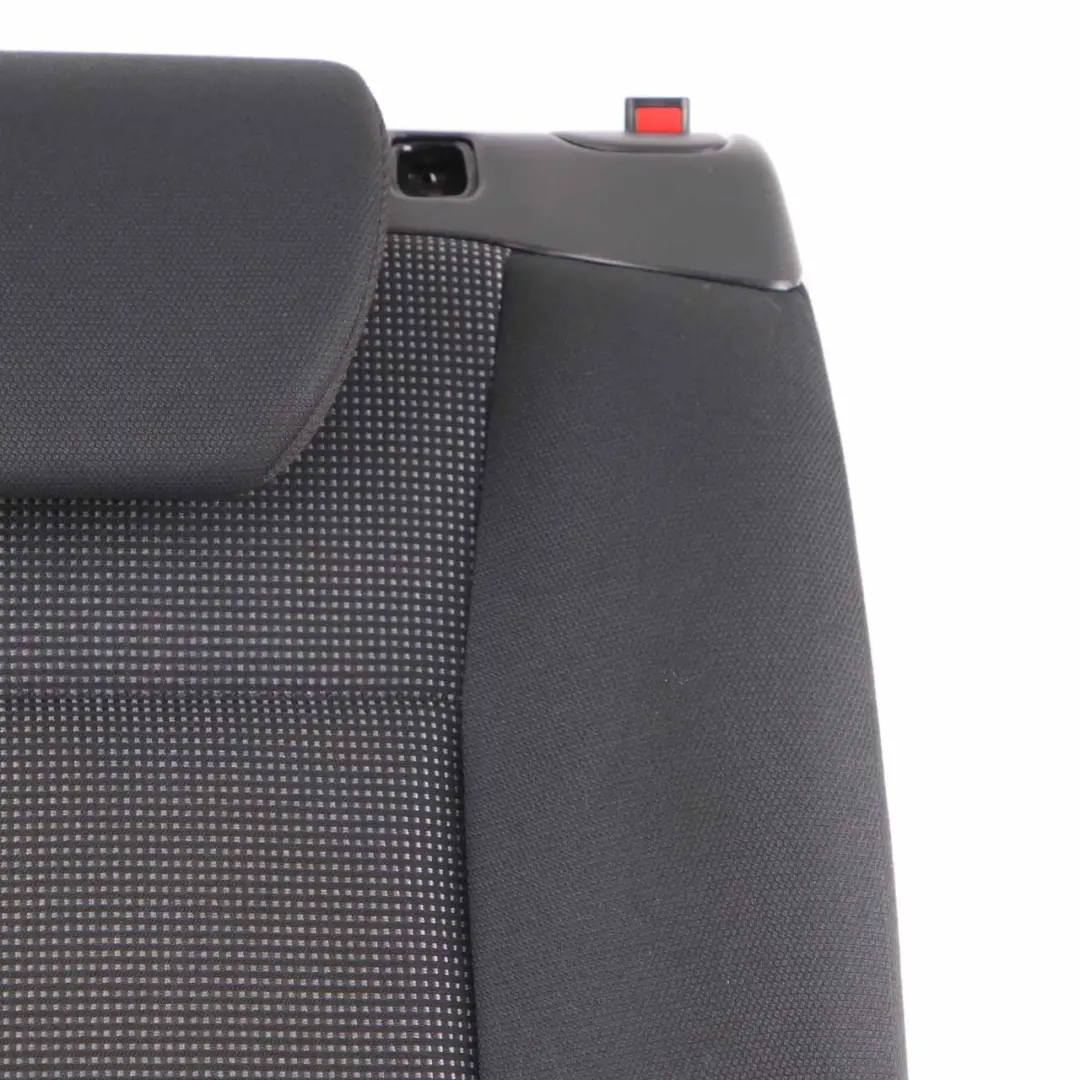 Mercedes W169 Rear Left Seat N/S Cloth Fabric Backrest Black Anthracite