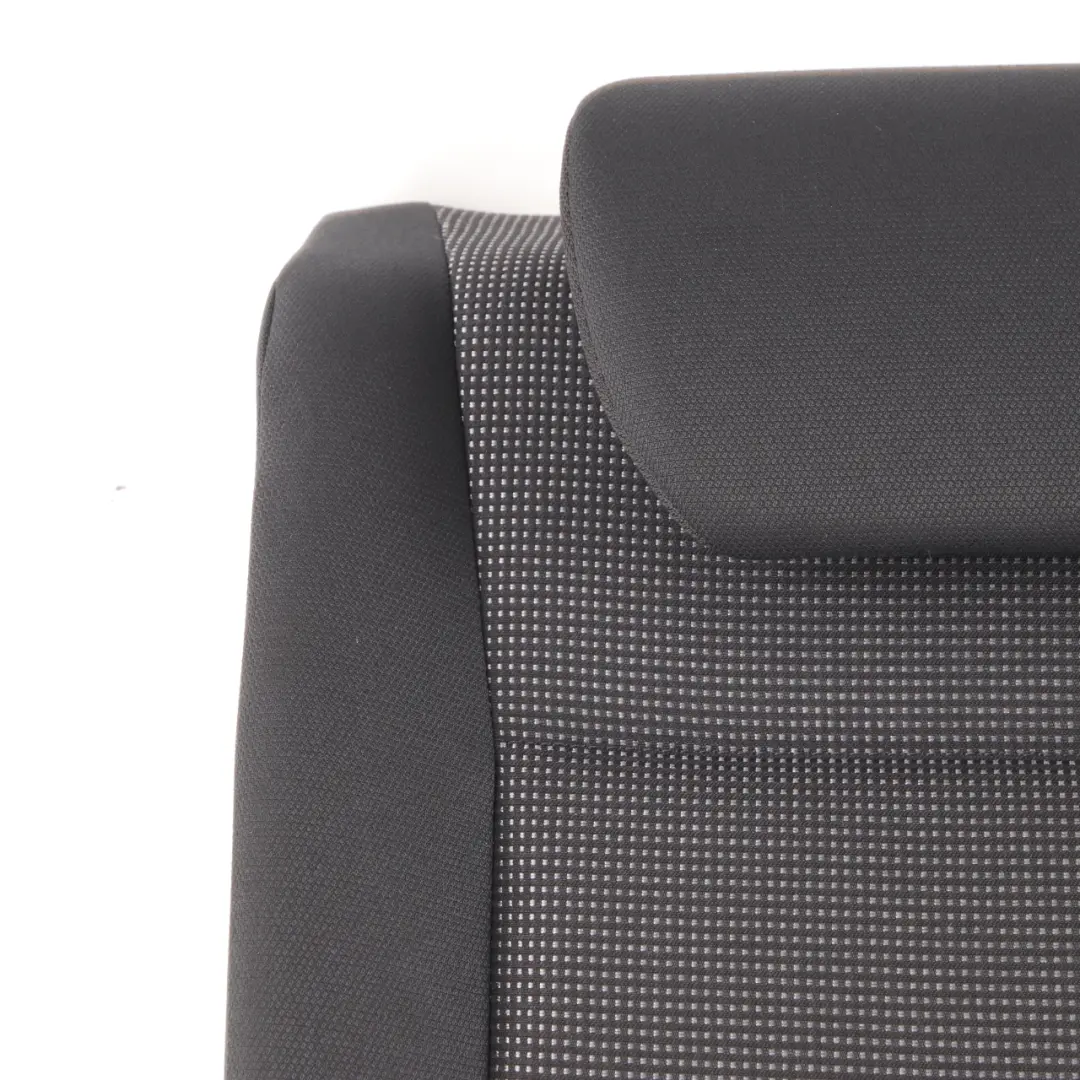 Mercedes W169 Rear Left Seat N/S Cloth Fabric Backrest Black Anthracite