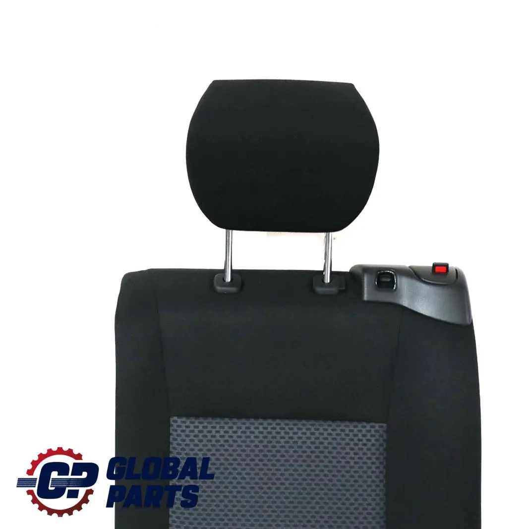 Mercedes Benz A Class W169 Rear Left Seat N/S Cloth Backrest Black Anthracite