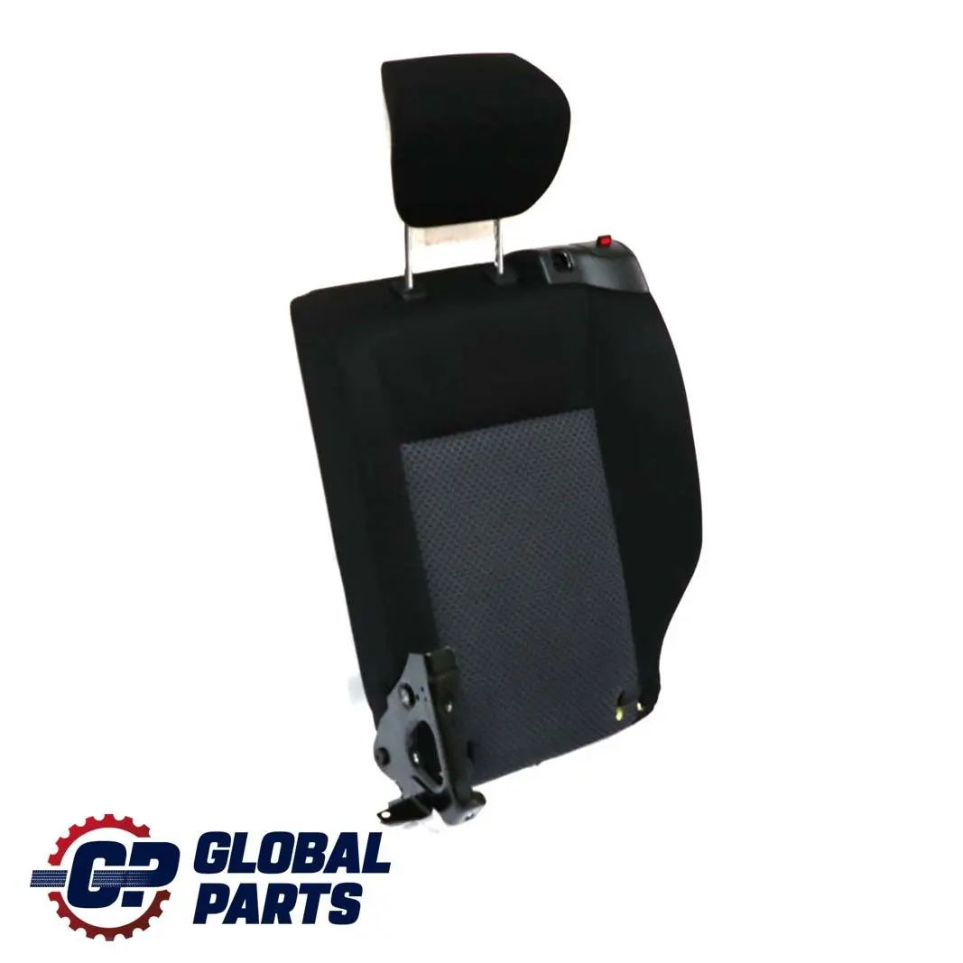 Mercedes Benz A Class W169 Rear Left Seat N/S Cloth Backrest Black Anthracite