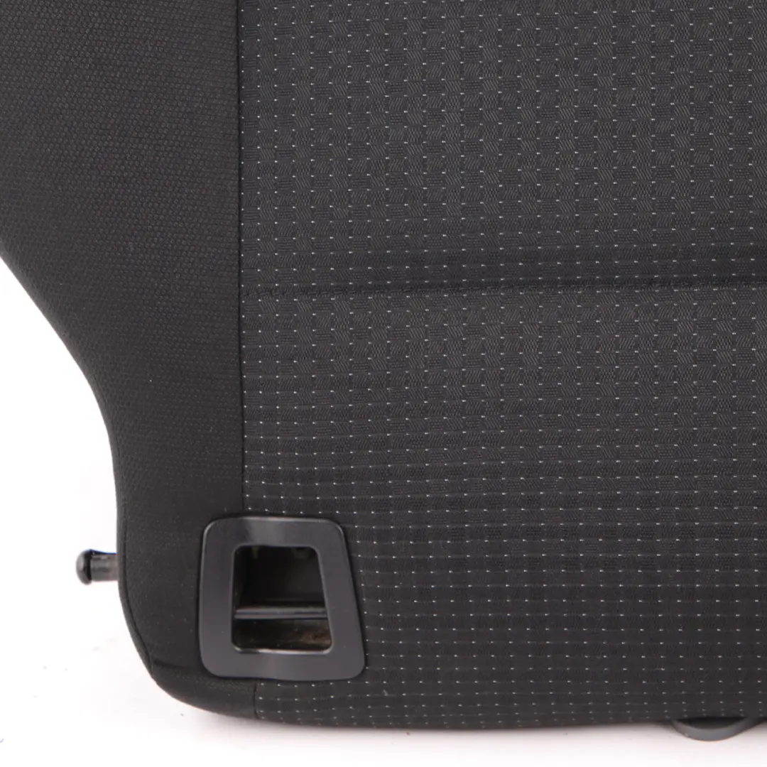 Mercedes W169 W245 Backrest Rear Right Seat O/S Cloth Fabric Black Anthracite