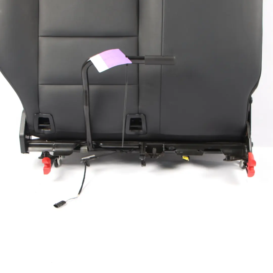 Mercedes W169 W245 Backrest Rear Right Seat O/S Back Cover Leather Nappa Black