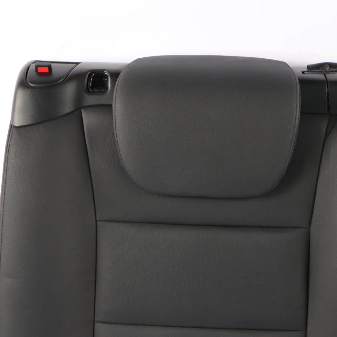 Mercedes W169 W245 Backrest Rear Right Seat O/S Back Cover Leather Nappa Black