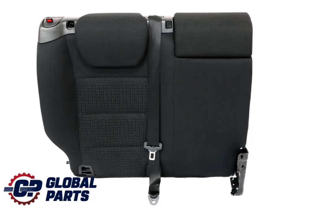 Mercedes-Benz W245 Asiento Trasero Derecho Tela Cubre Respaldo Negro