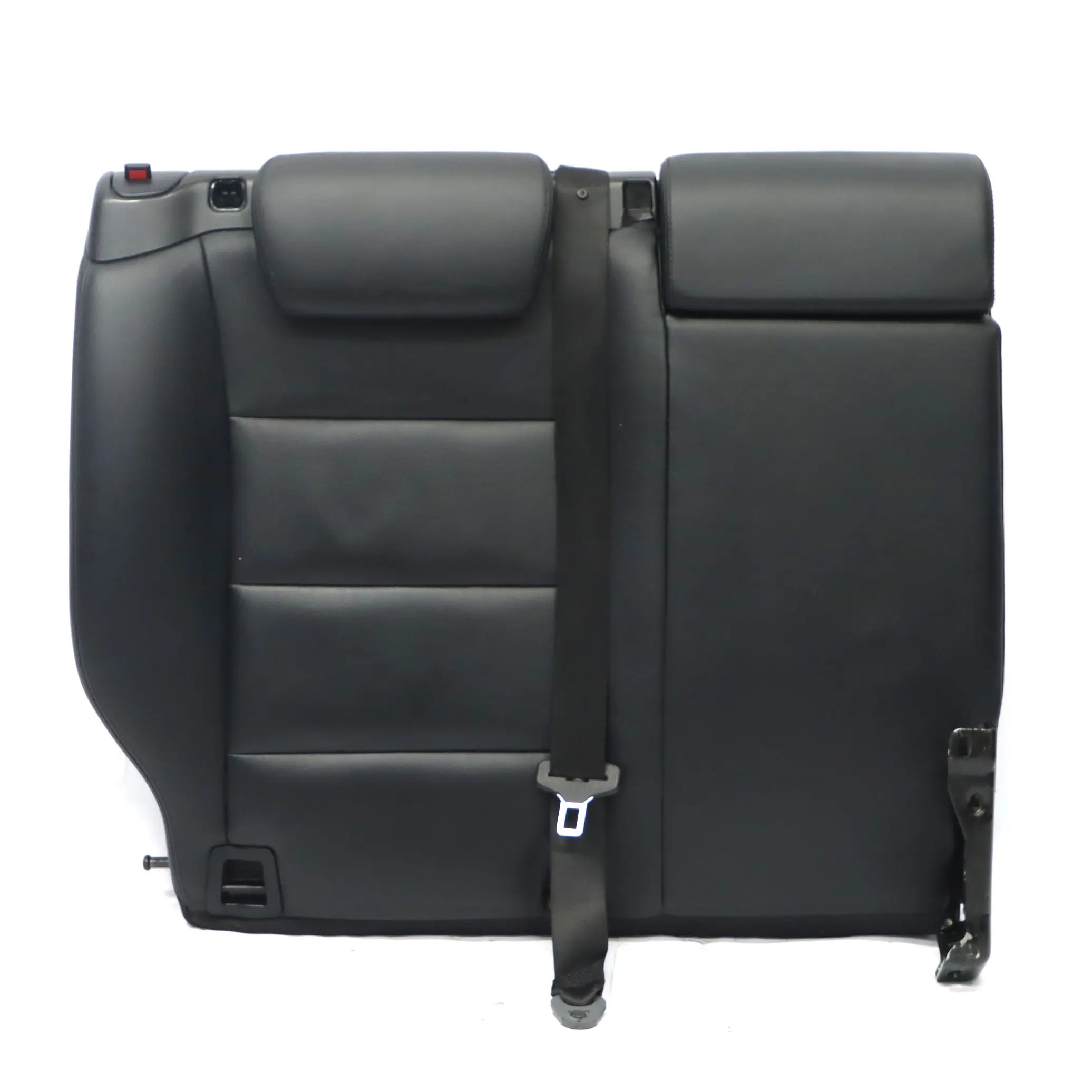 Respaldo Asiento Trasero Mercedes W169 W245 Derecha Cuero Nappa Funda Negro