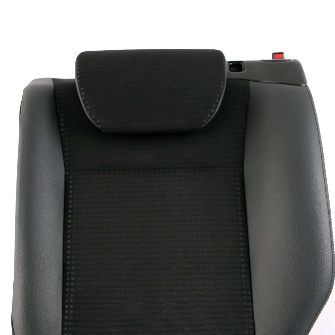 Mercedes-Benz B-Class W245 Rear Left Seat N/S Cloth Leather Backrest Cover Black