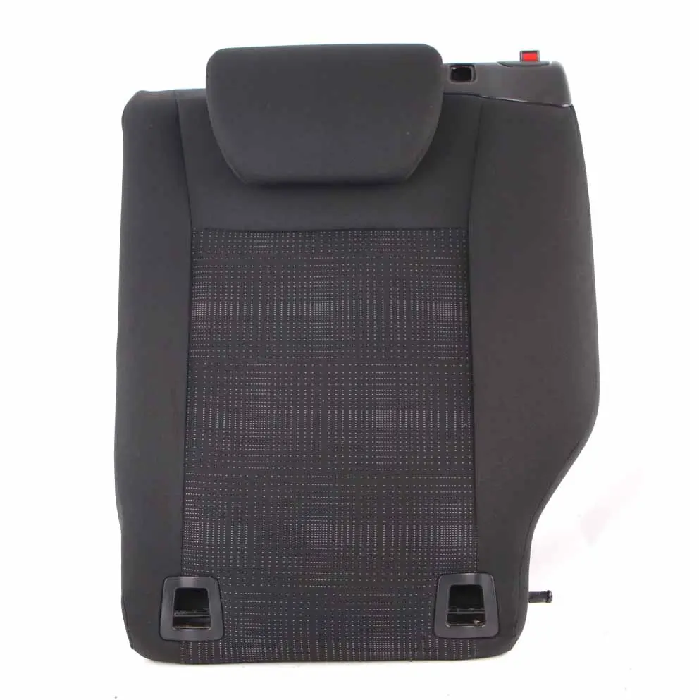 Mercedes W169 Rear Left Seat N/S Cloth Backrest Black Anthracite