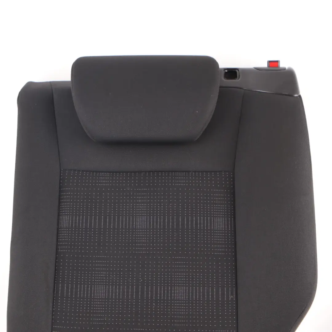 Mercedes W169 Rear Left Seat N/S Cloth Backrest Black Anthracite