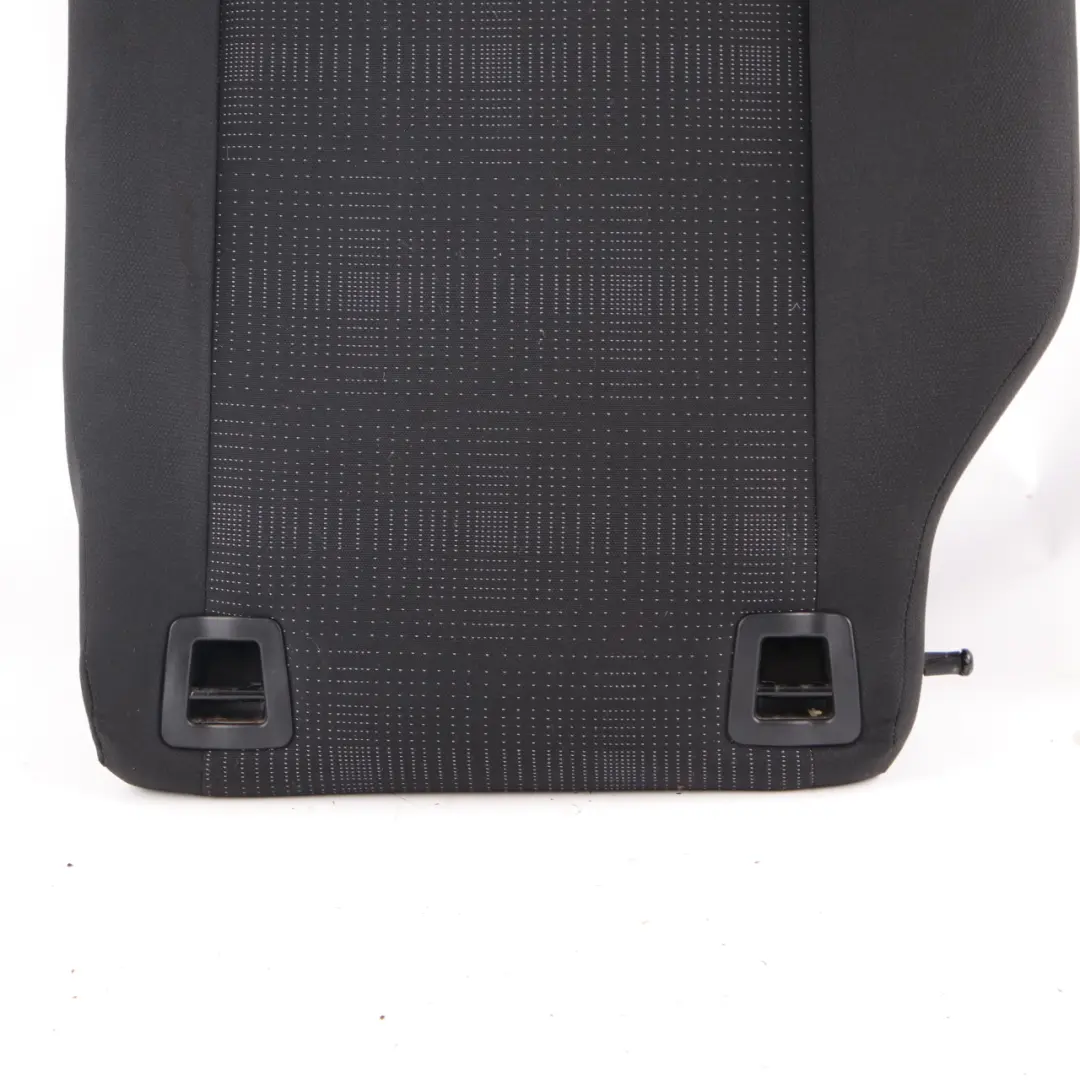 Mercedes W169 Rear Left Seat N/S Cloth Backrest Black Anthracite