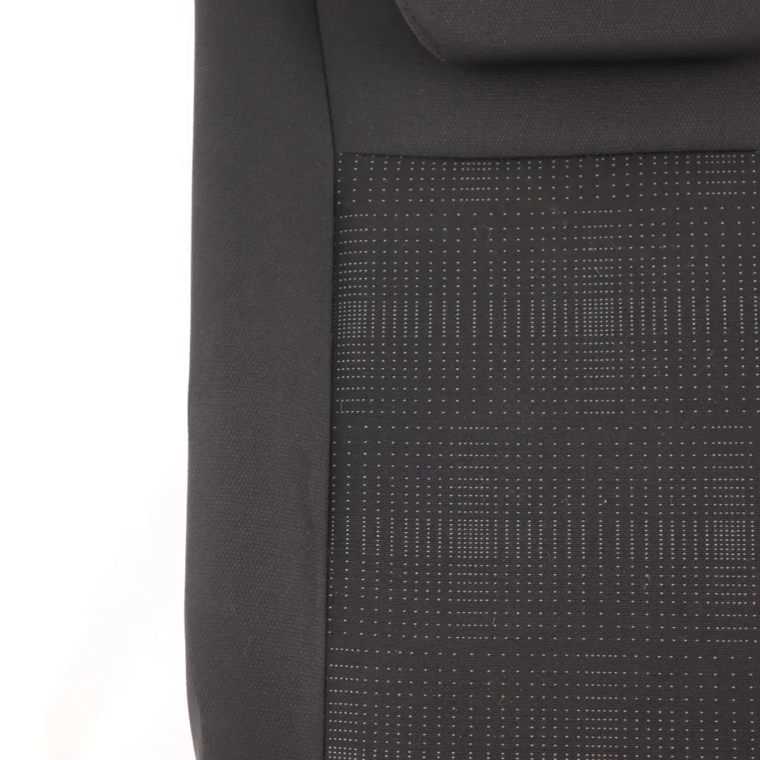 Mercedes W169 Rear Left Seat N/S Cloth Backrest Black Anthracite