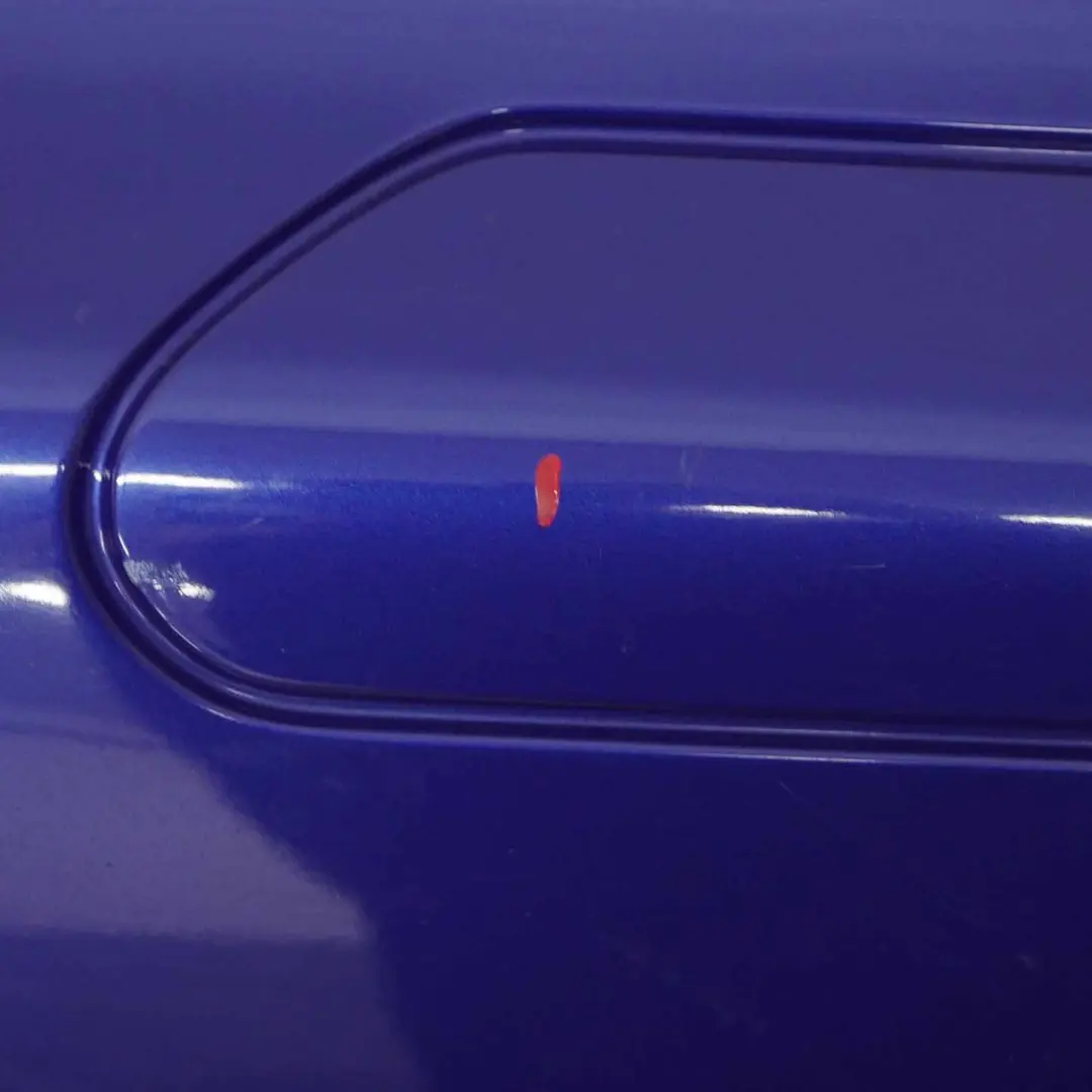 Mercedes SLK R170 Rear Bumper Trim Panel Covering Linarite Blue Metallic - 352