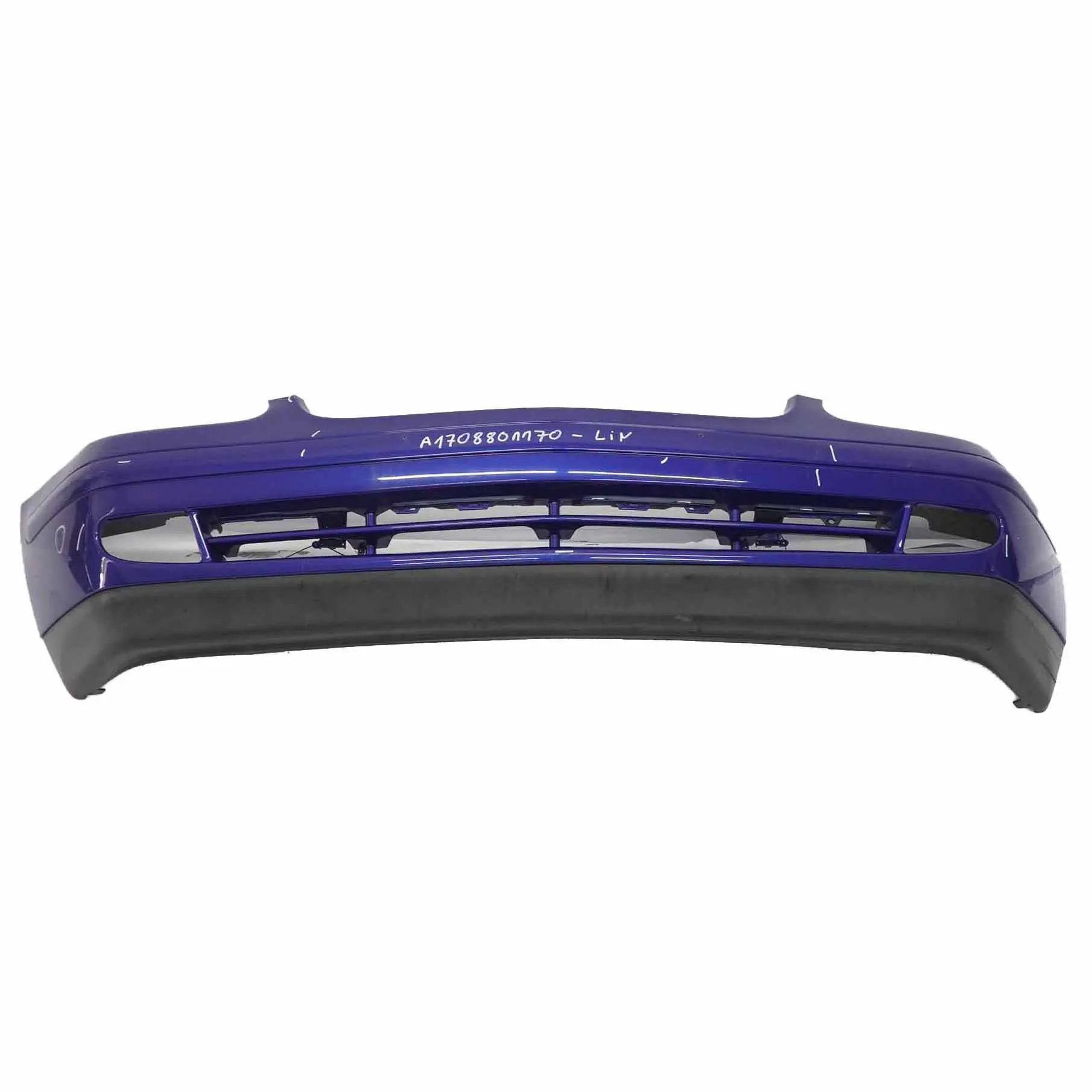 Mercedes SLK R170 Front Bumper Trim Panel Covering Linarite Blue Metallic - 352