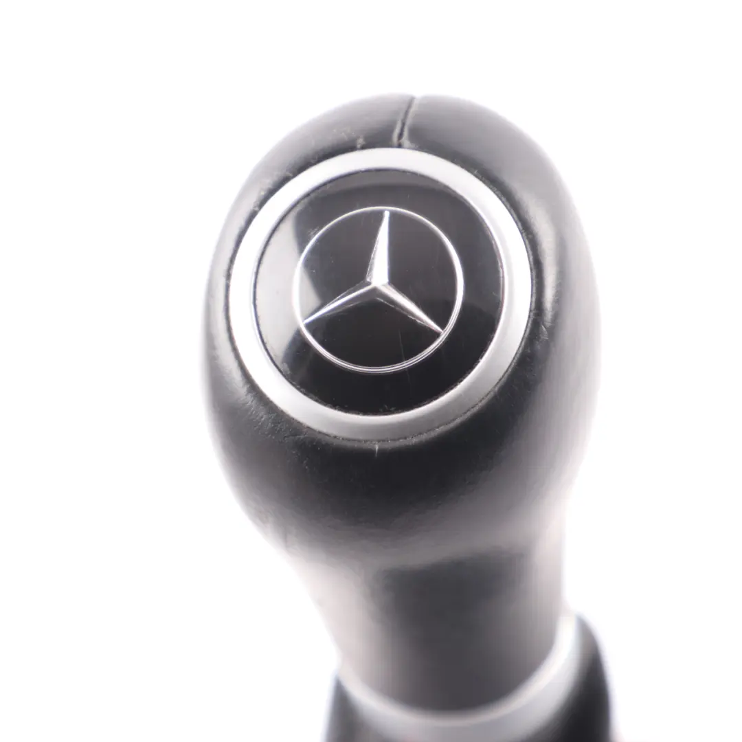 Mercedes R171 Gear Shift Cover Knob Gaiter Leather Black Automatic A1712674810