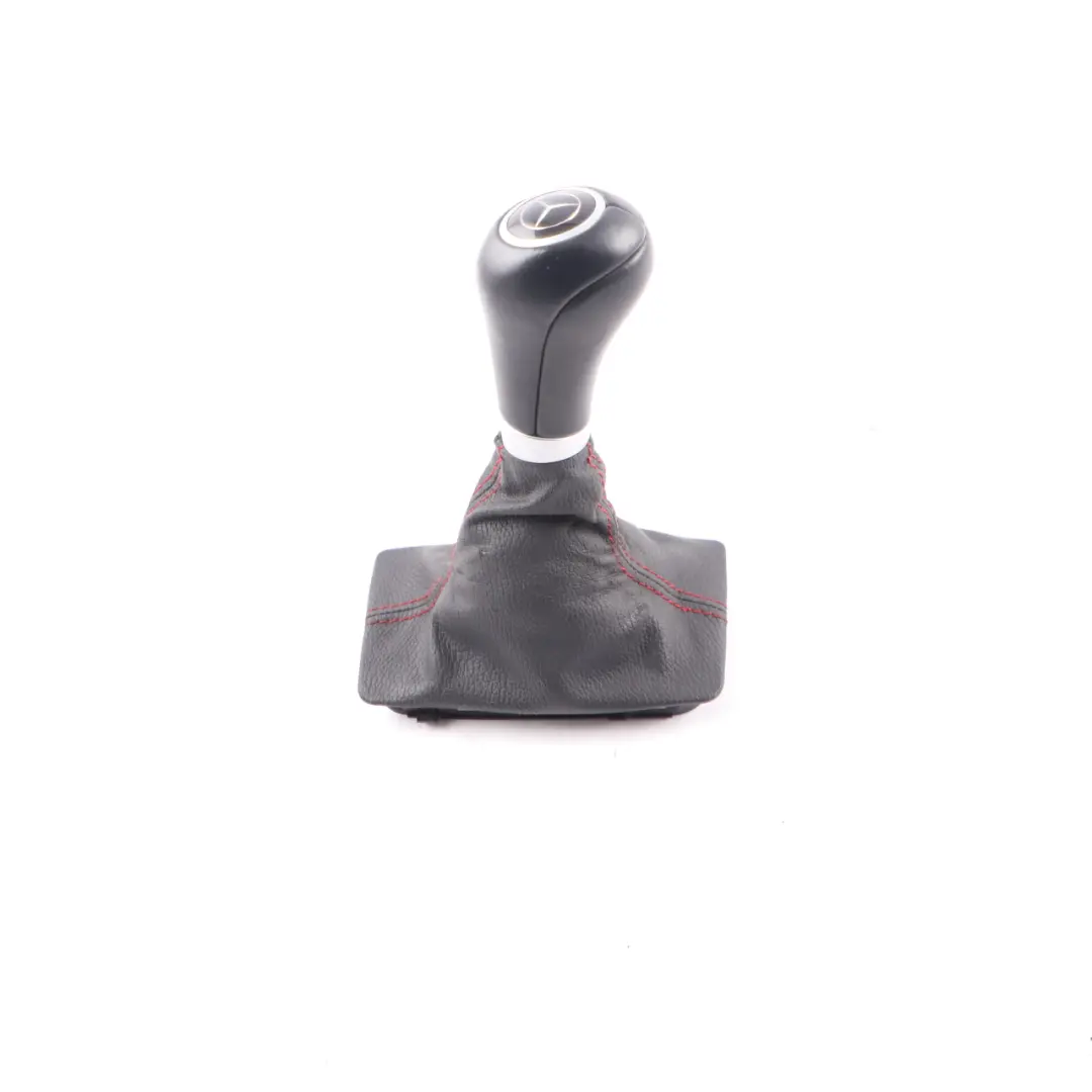 Mercedes R171 Gear Shift Cover Knob Gaiter Leather Black Automatic A1712674810