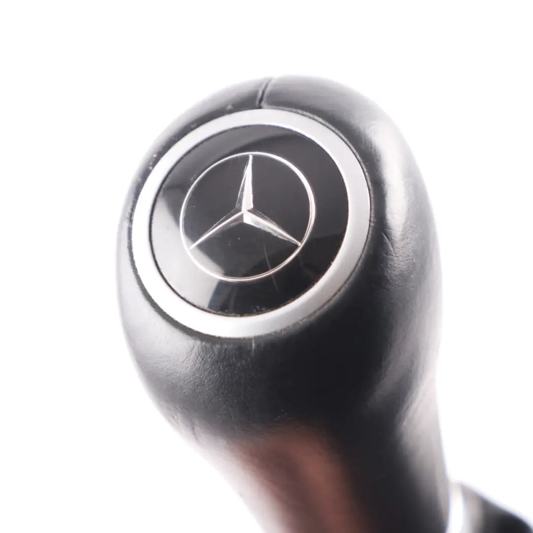 Mercedes R171 Gear Shift Cover Knob Gaiter Leather Black Automatic A1712674810