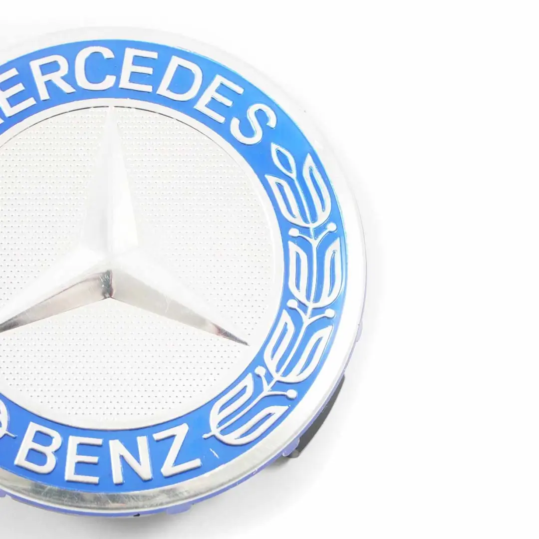 Tapacubos Mercedes W169 W203 W212 Emblema Cubo Borde Cromado Logo A1714000025