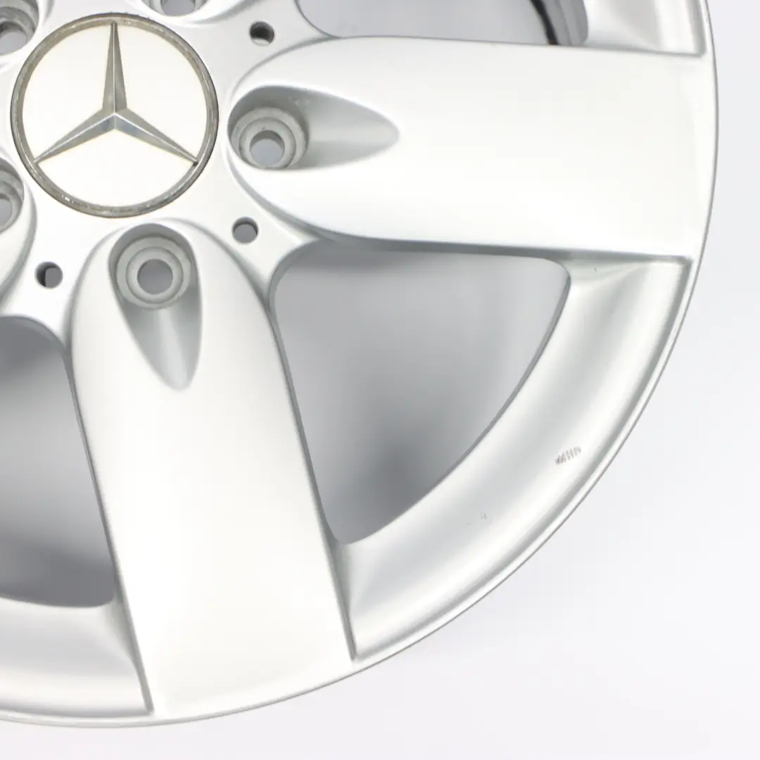 Mercedes SLK R171 Silberne Hinter rad felge 16" 5 Speichen 8J ET:30 A1714010202