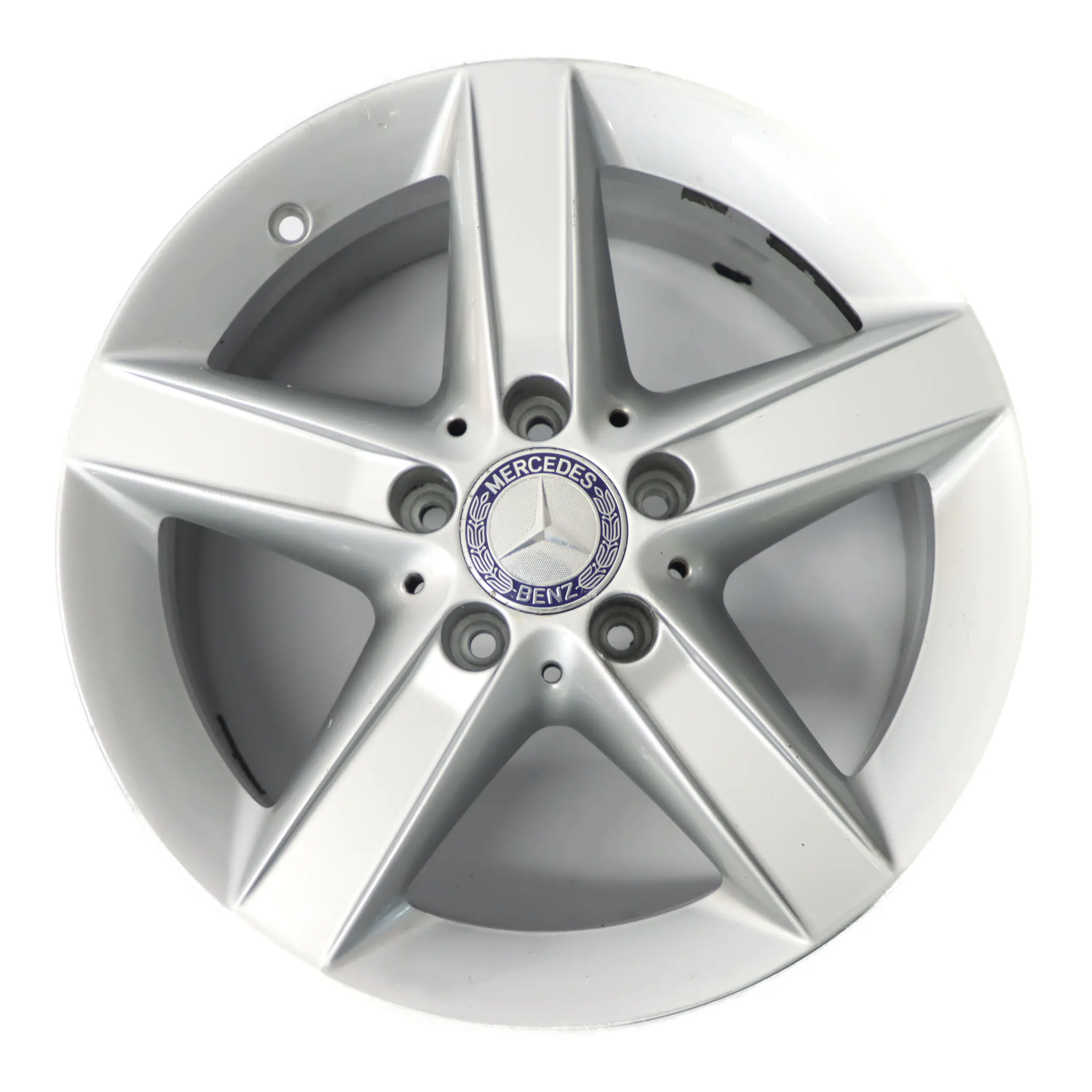 Mercedes SLK R171 Rear Silver Alloy Wheel Rim 16" 5 Spoke 8J ET:30 A1714013402