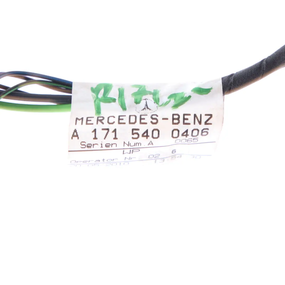 Mercedes SLK R171 Window Lifter Lift Mechanism Cable Wiring Harness A1715400406