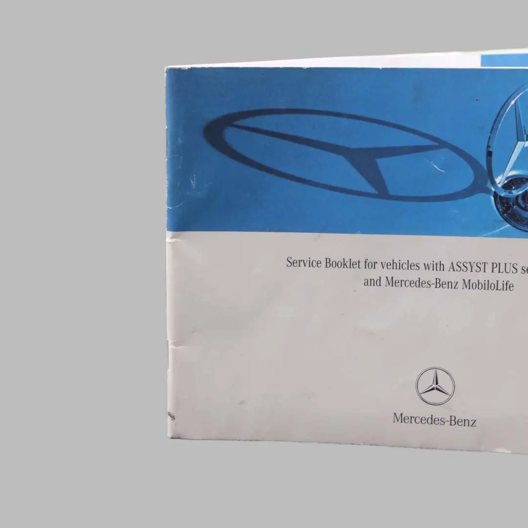 Mercedes W169 W245 Owner's Service Booklet A1715847293