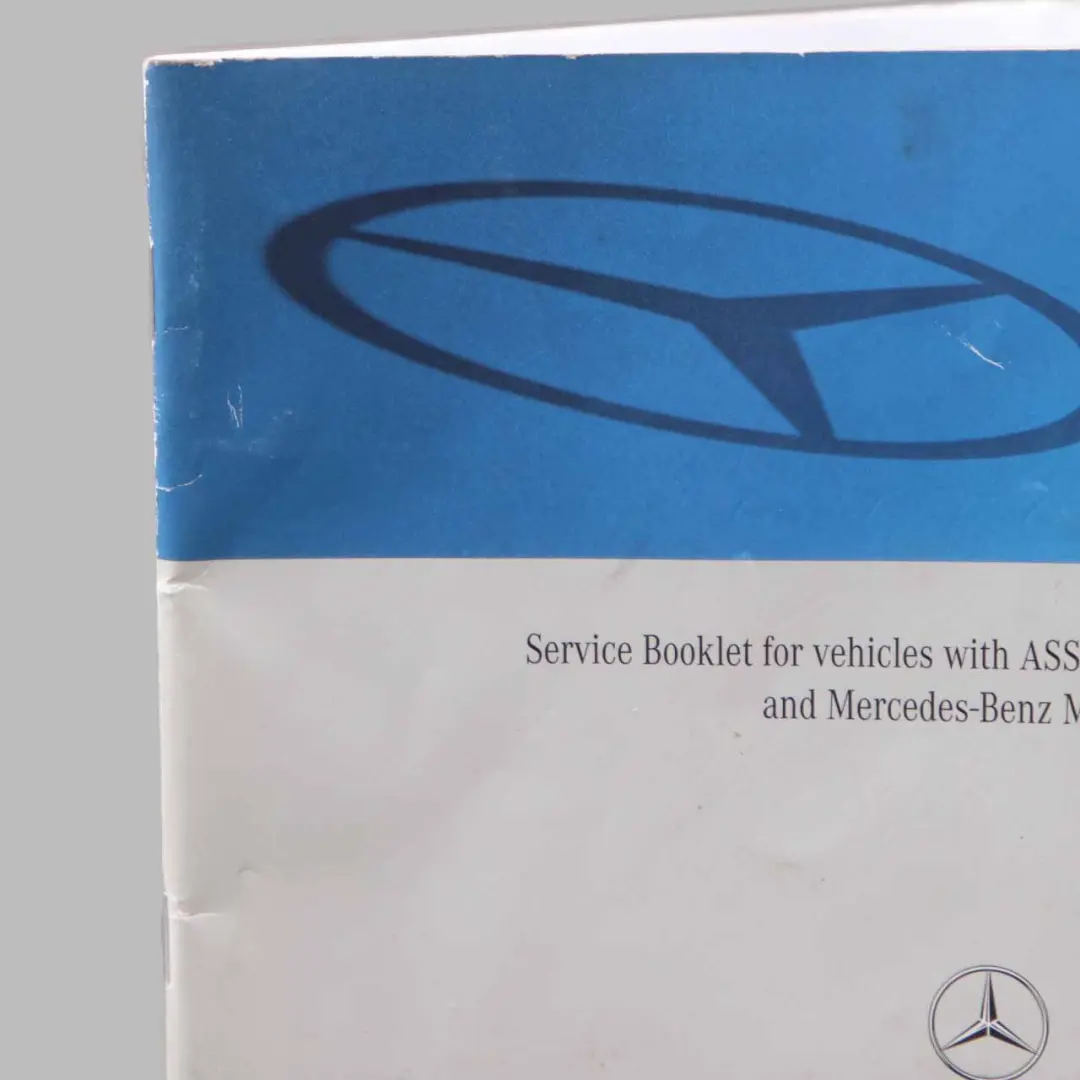 Mercedes W169 W245 Owner's Service Booklet A1715847293