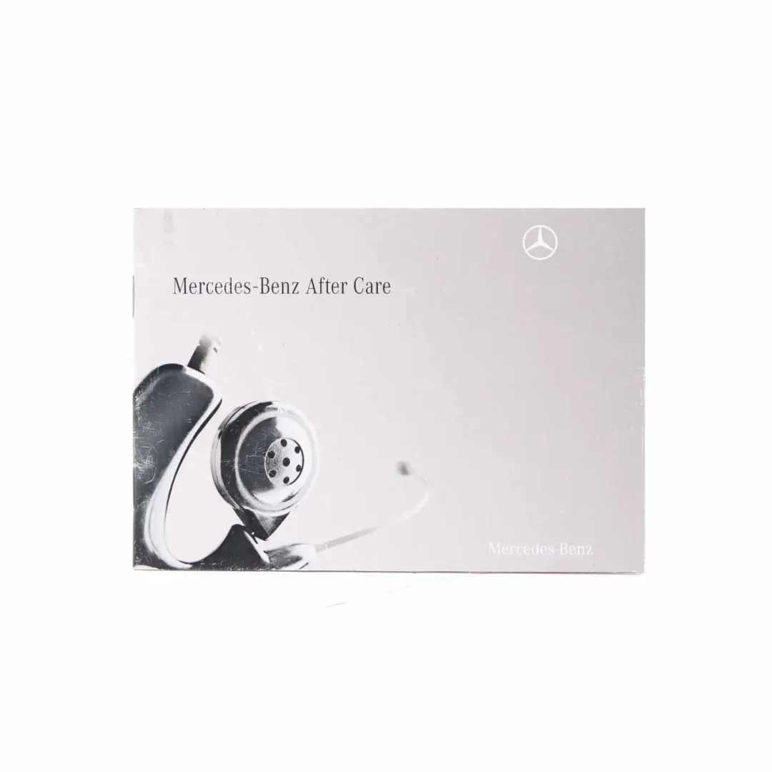 Owner's Handbook Service Booklet Slipcase Pouch Case Wallet Mercedes W169 W245 - SKU A1715847293 - Part number A1715847293