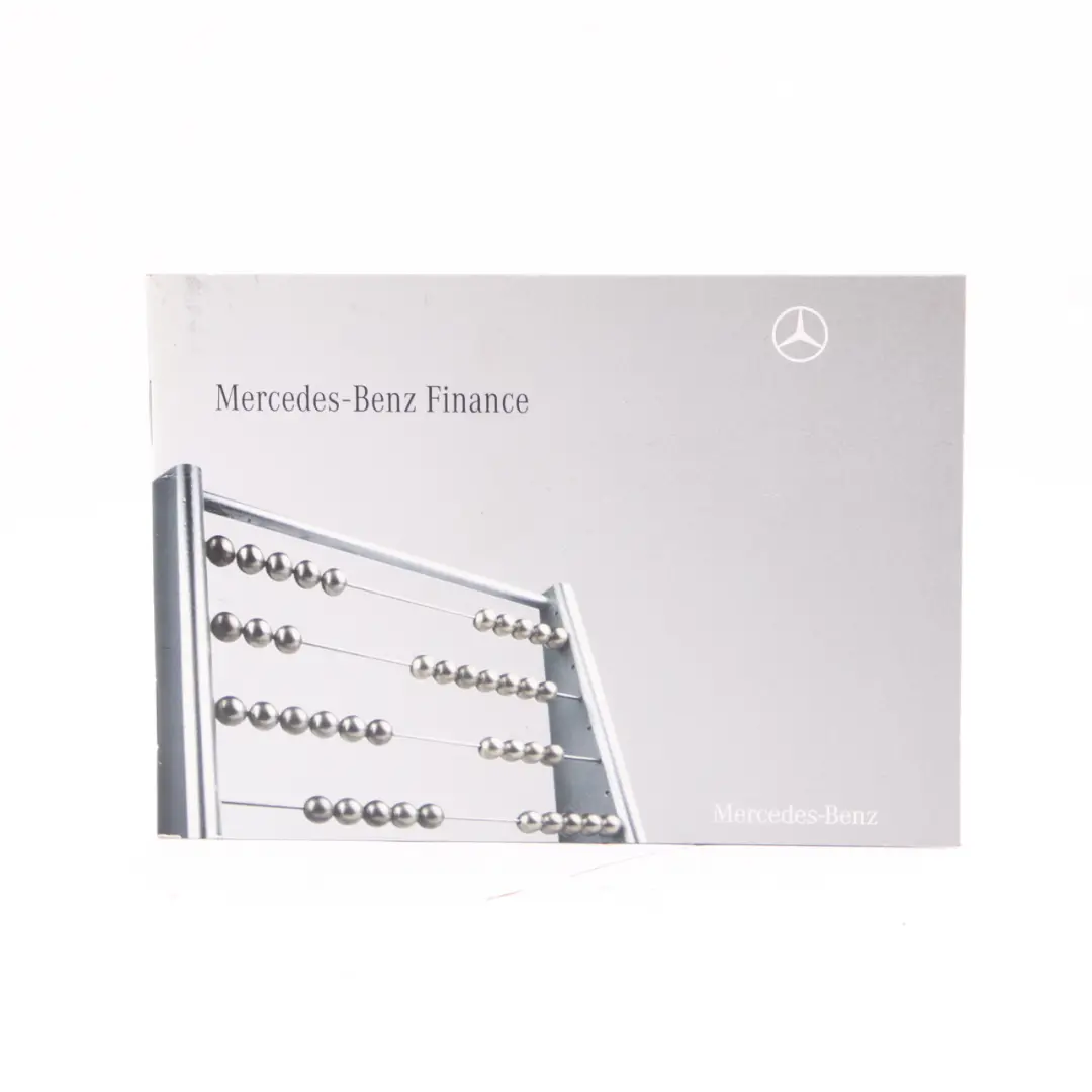 Owner's Handbook Service Booklet Slipcase Pouch Case Wallet Mercedes W169 W245 - SKU A1715847293 - Part number A1715847293