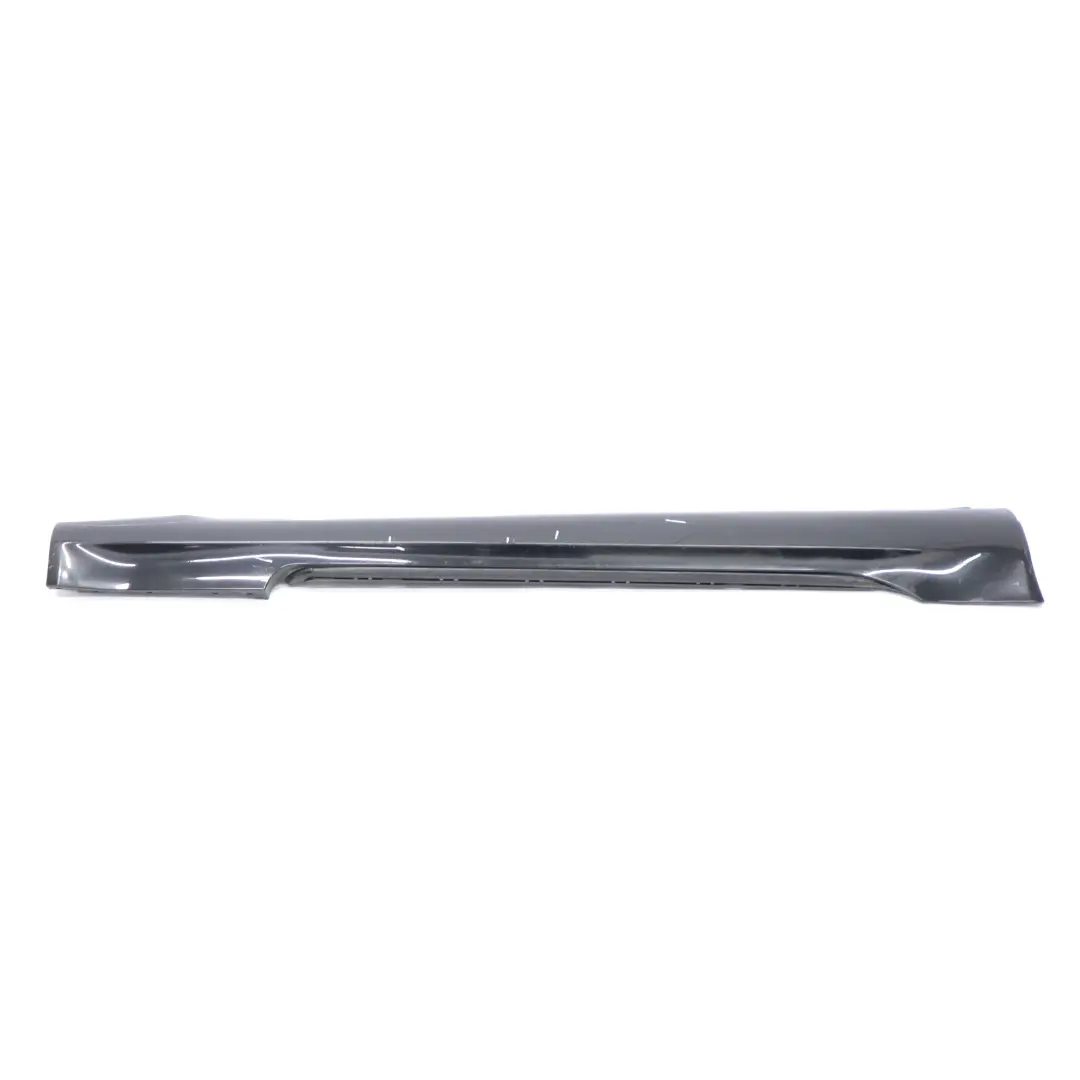 Mercedes R171 Door Sill Side Cover Skirt Right O/S Obsidian Black Metallic - 197