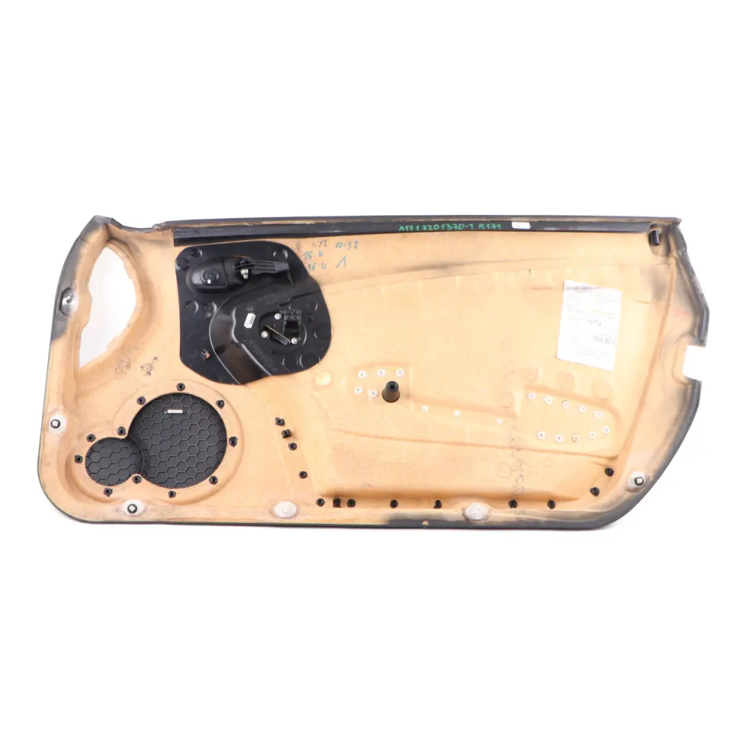 Door Card Mercedes SLK R171 Convertible Front Left N/S Leather Nappa Black