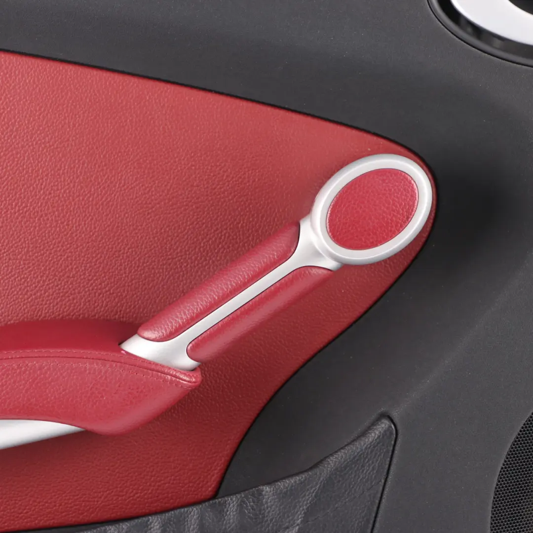 Door Card Mercedes SLK R171 Convertible Front Left N/S Leather Nappa Red Lining