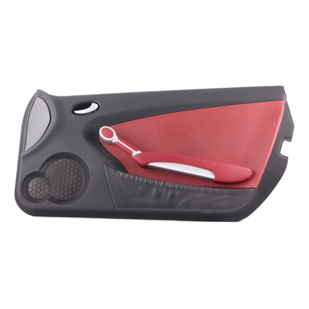 Door Card Mercedes SLK R171 Convertible Front Right O/S Leather Nappa Red Lining