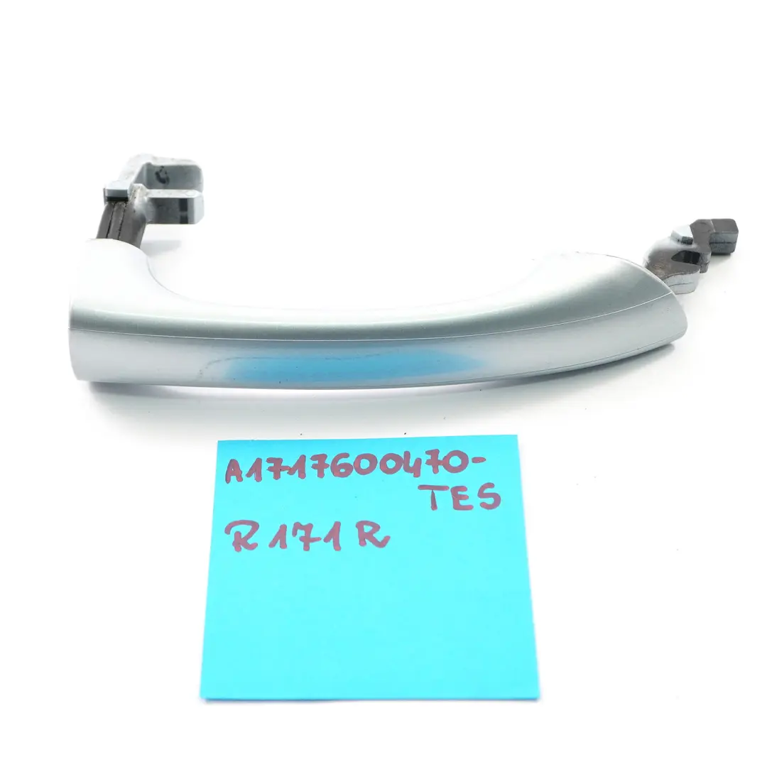 Mercedes SLK R171 Grab Handle Door Front Right O/S Tellurium Silver 762