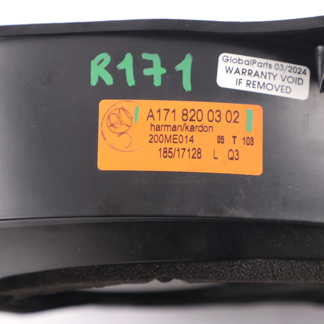 Speaker Mercedes SLK R171 Roadster Front Door Left N/S Harman Kardon A1718200302