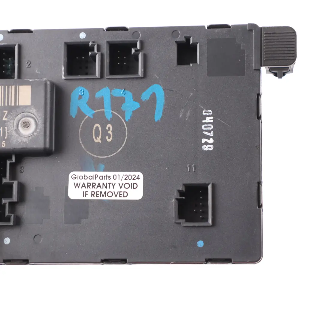 Mercedes R171 SLK200 Module Front Door Right O/S Control Module Unit A1718200626