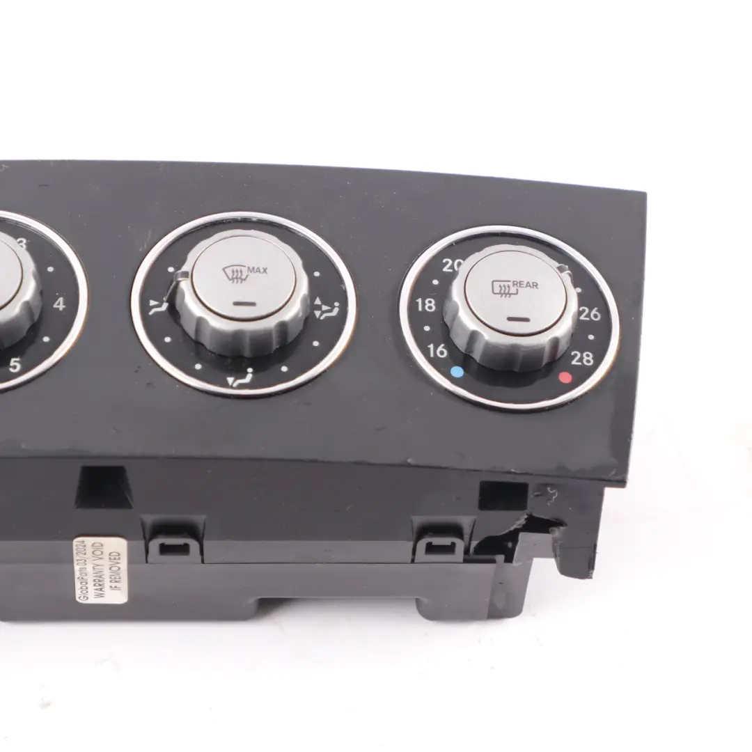 Mercedes SLK R171 AC Air Conditioning Climate Control Switch Panel A1718301085