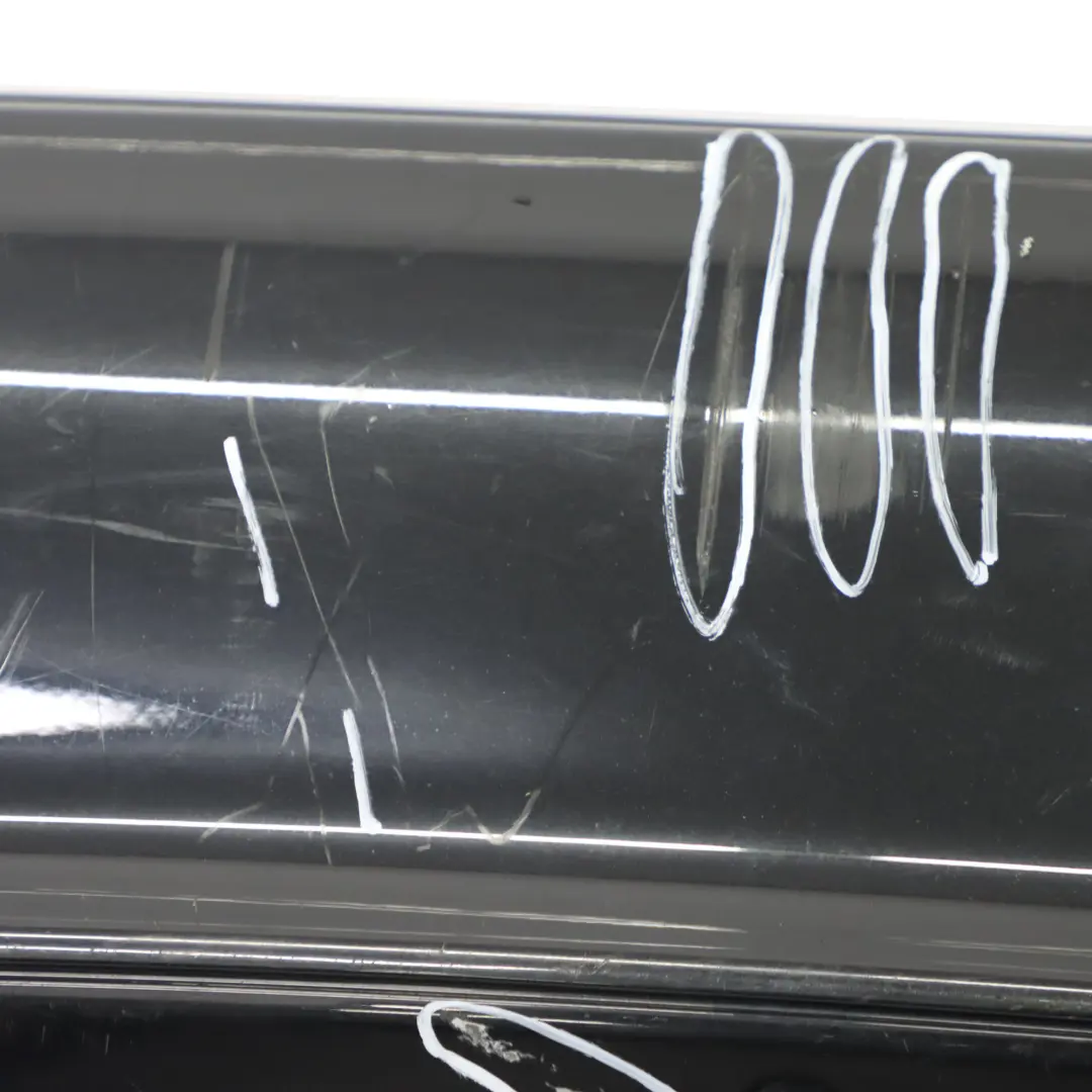 Mercedes SLK R171 Rear Bumper Trim Panel Covering Sport Obsidian Black - 197