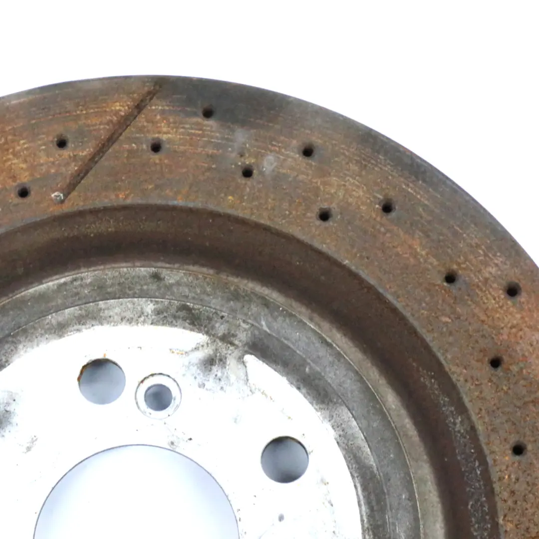 Mercedes r172 Brake Disc Set Rear Left Right Wheel N/O/S Perforated Braking Unit