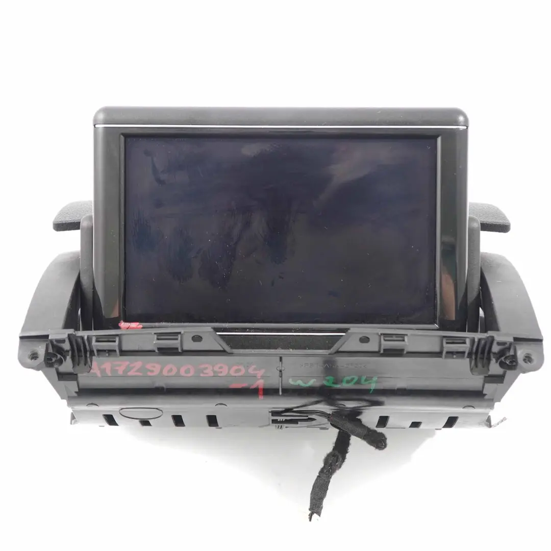 Displayanzeige Mercedes W204 Information Navigation Armaturenbrett A1729003904