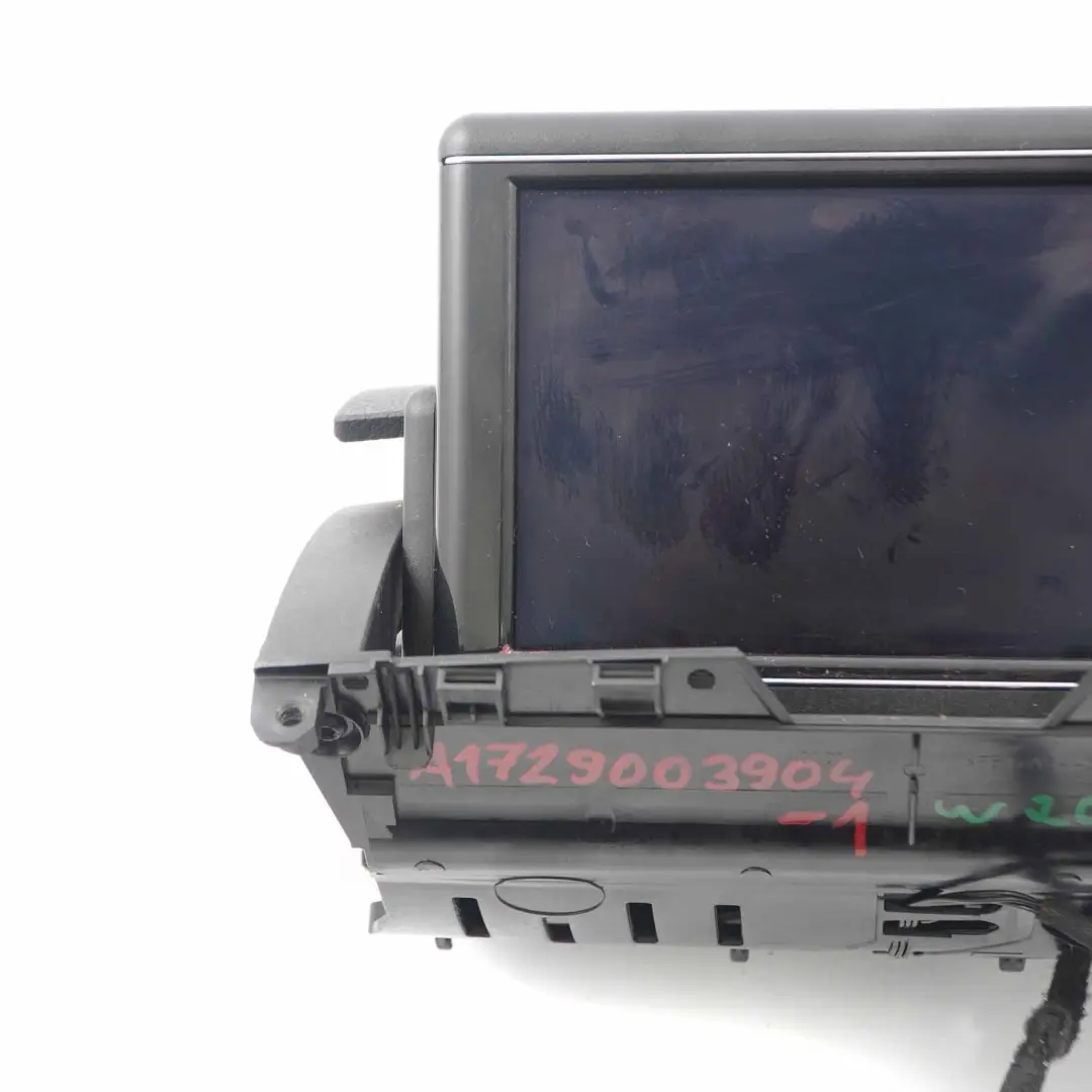 Displayanzeige Mercedes W204 Information Navigation Armaturenbrett A1729003904