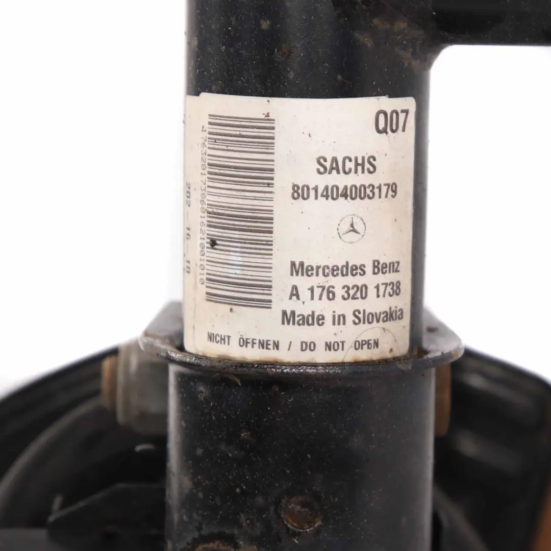 Mercedes W176 A 180 CDI Suspensión Delantera Izquierda Freno Rueda Buje Portador