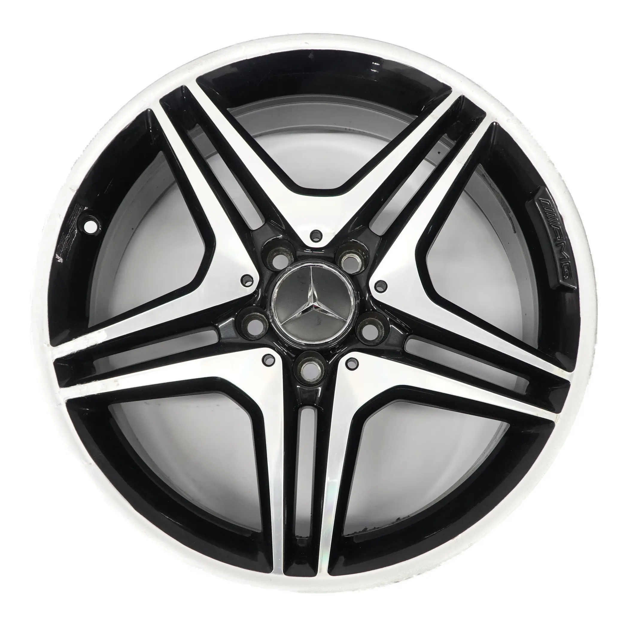 Mercedes W176 W246 AMG Jante Alliage 18" 5 Double rayon ET:52 7.5J A1764010302