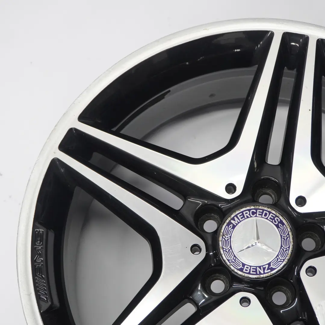 Mercedes W176 W246 AMG Wheel Alloy Rim 18" 5 Double Spoke ET:52 7.5J A1764010302