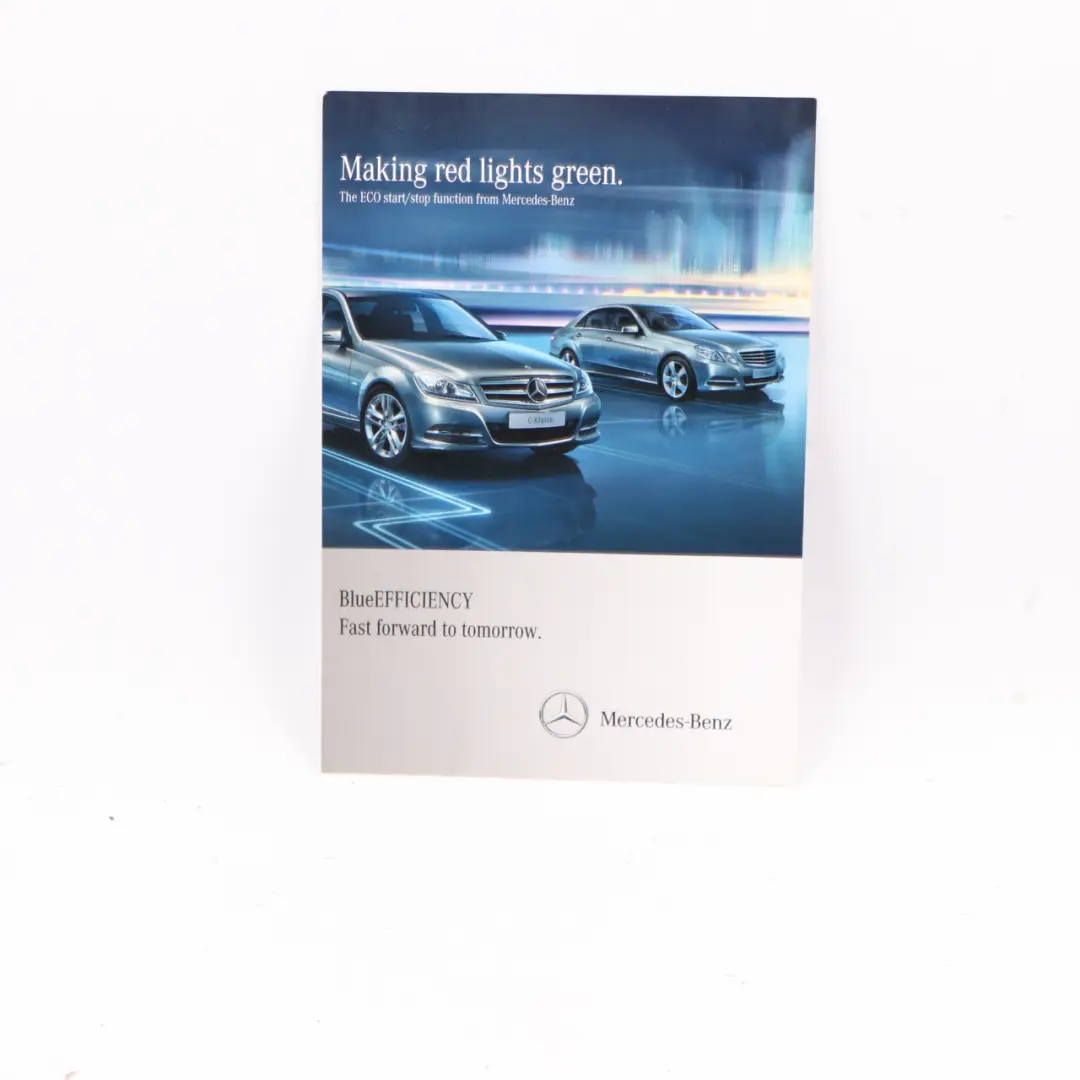 Mercedes W176 Owner's Handbook Service Booklet Slipcase Pouch Case Wallet