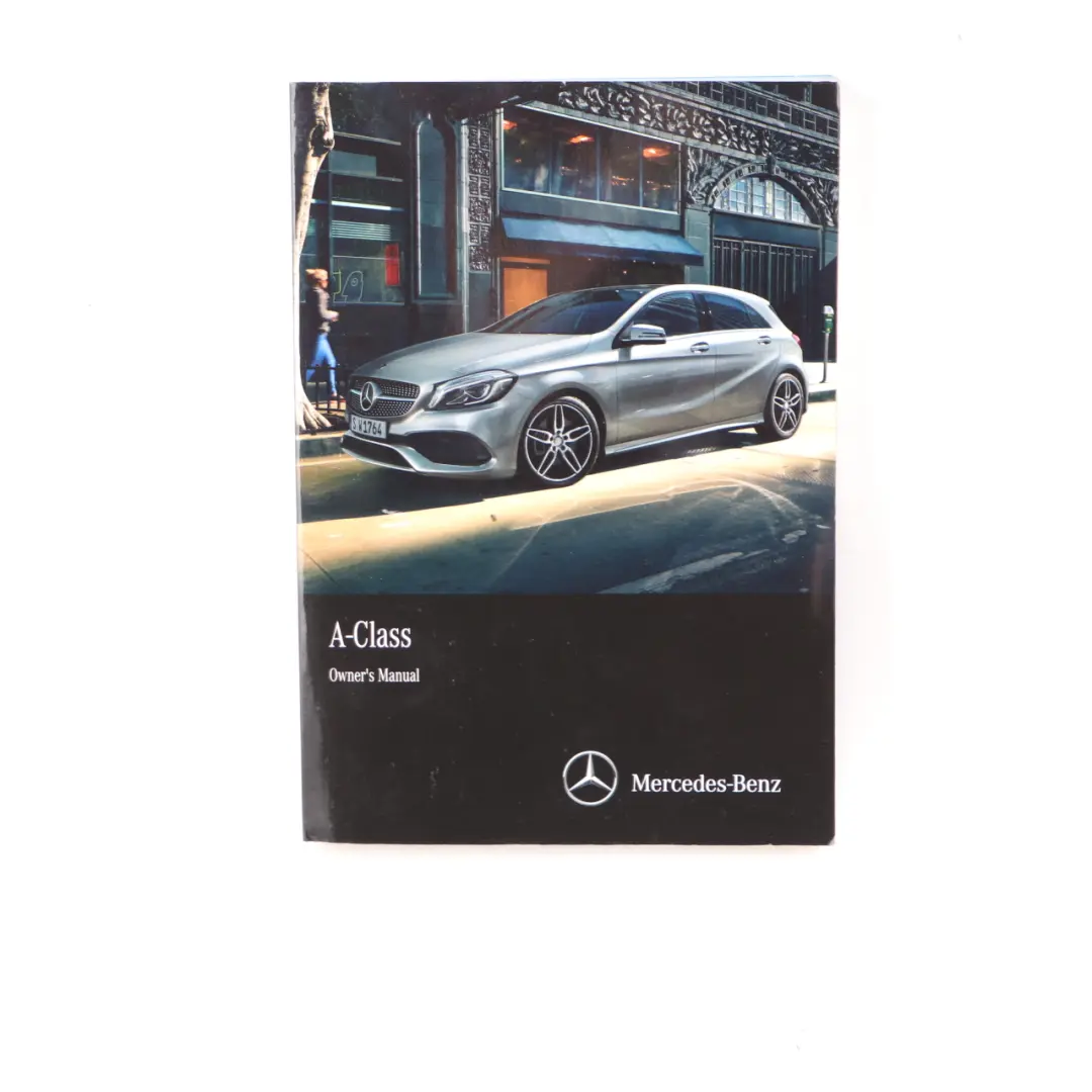 Mercedes W176 Owner's Handbook Service Booklet Slipcase Pouch Case Wallet