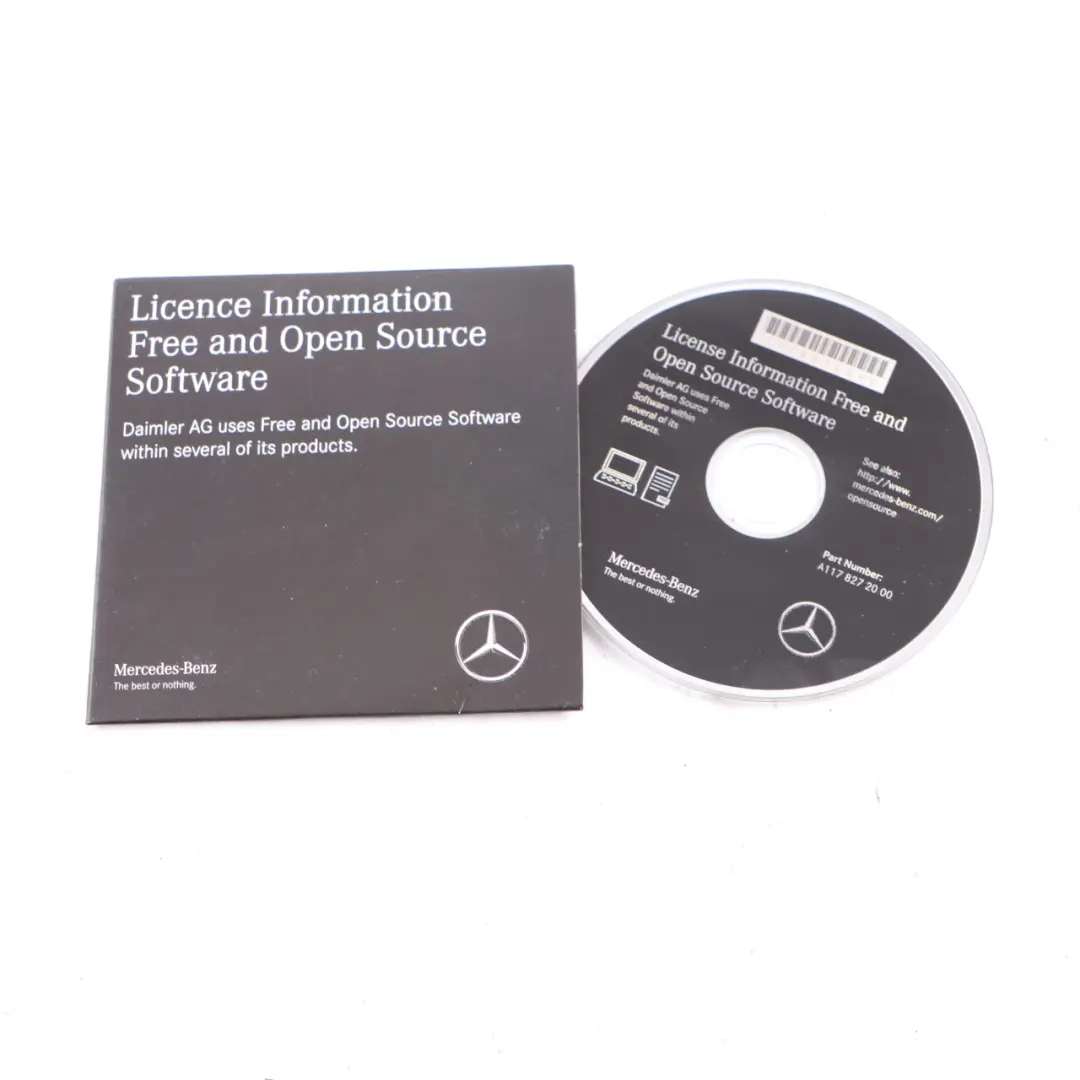 Mercedes W176 Owner's Handbook Service Booklet Slipcase Pouch Case Wallet