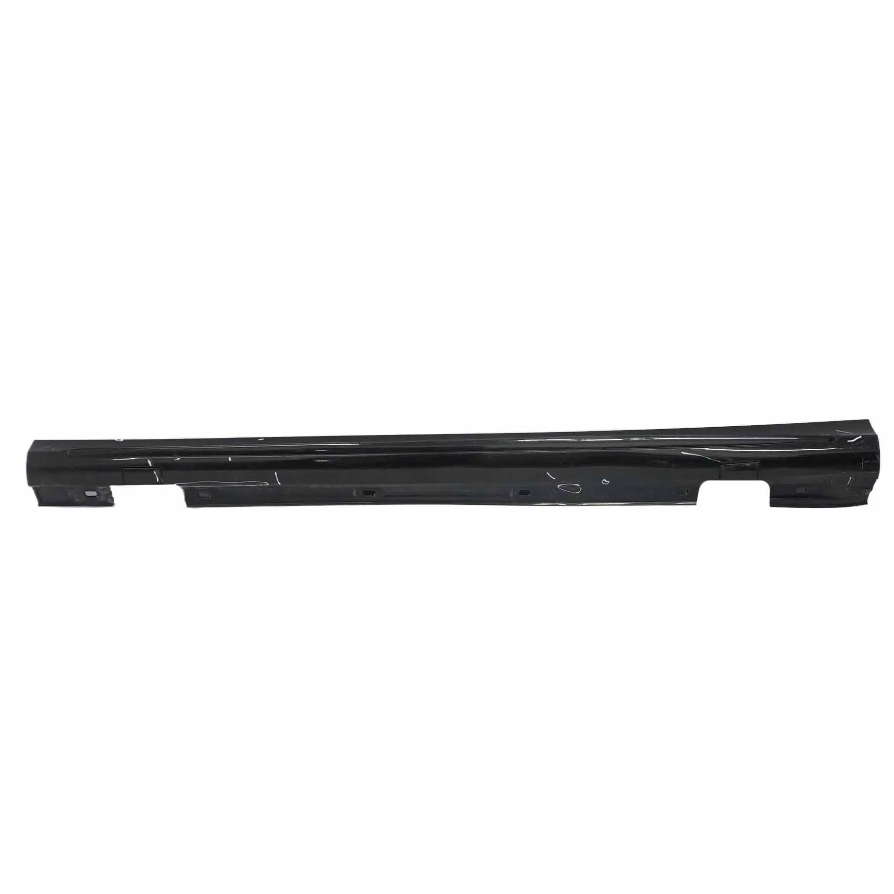 Mercedes W176 Side Skirt AMG Left N/S Door Sill Cover W246 Cosmic Black - 191