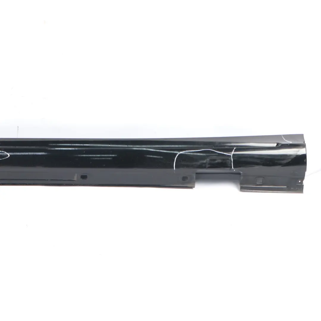 Mercedes W176 Side Skirt AMG Left N/S Door Sill Cover W246 Cosmic Black - 191