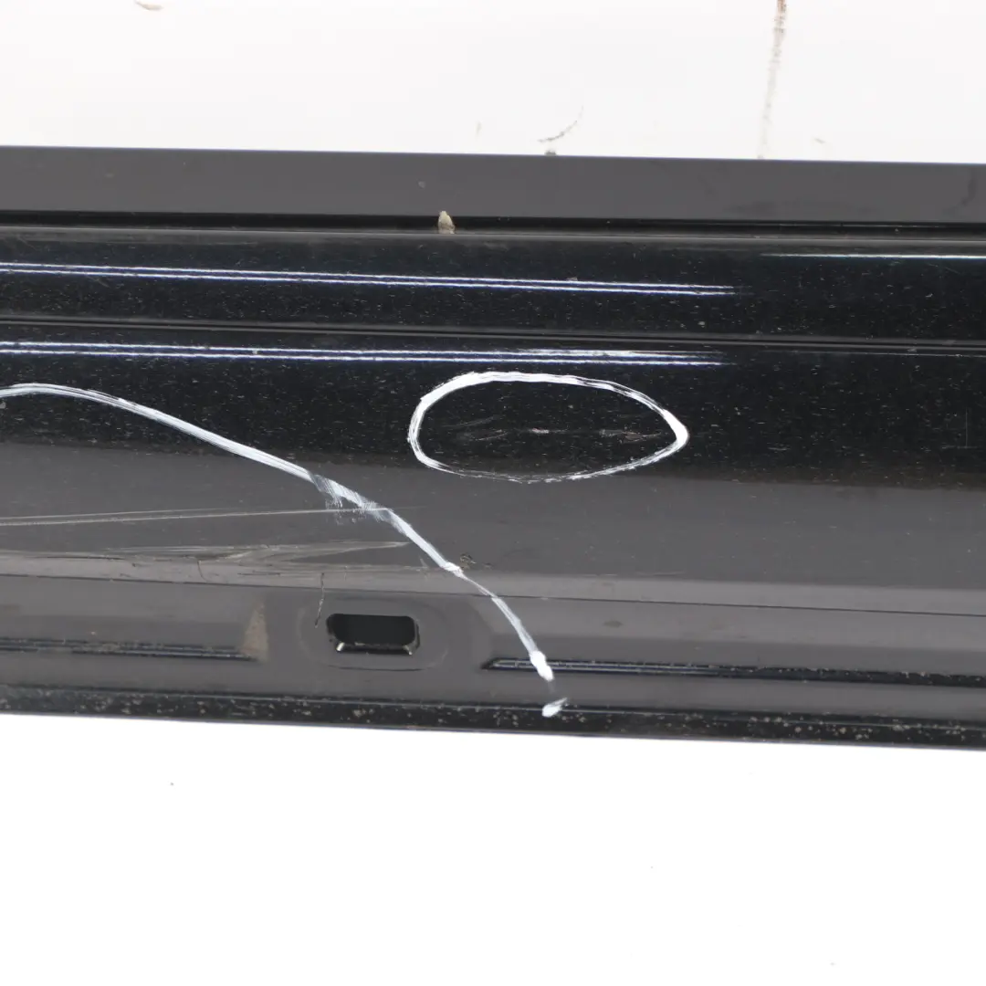 Mercedes W176 Side Skirt AMG Left N/S Door Sill Cover W246 Cosmic Black - 191